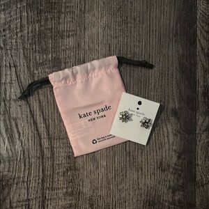 Kate Spade Silver Earrings